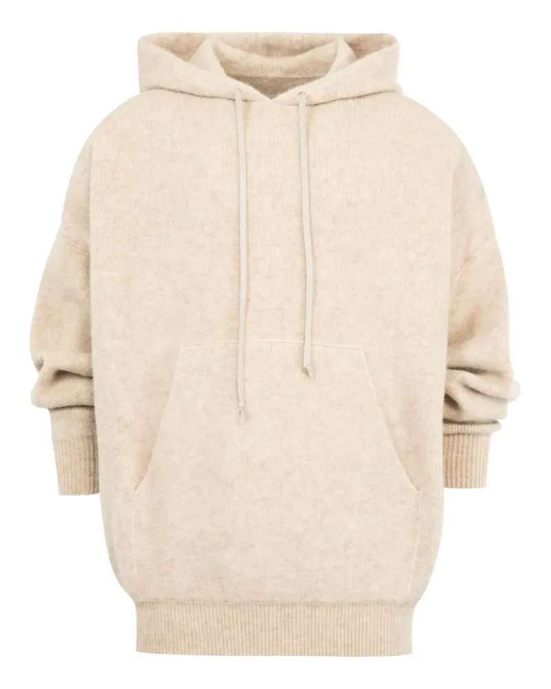Rick Owens Hoodie mit Kordelzug - Nude Nude