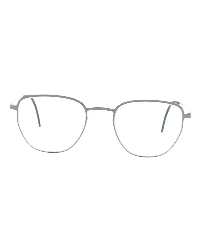 Lindberg Blok Brille mit eckigem Gestell - Grau Grau