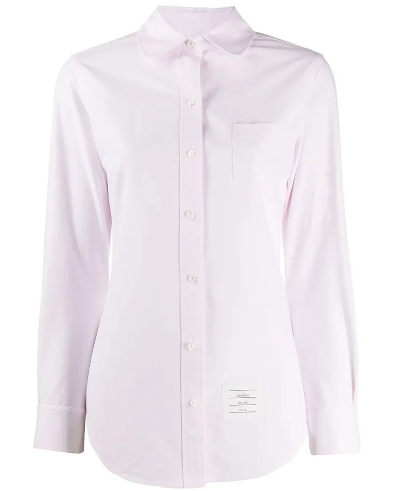 Thom Browne Hemd mit Streifen - Rosa Rosa
