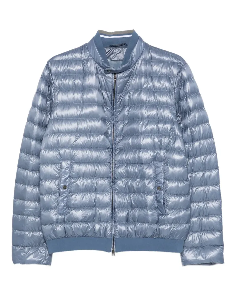 Herno Steppjacke mit Reißverschluss - Blau Blau