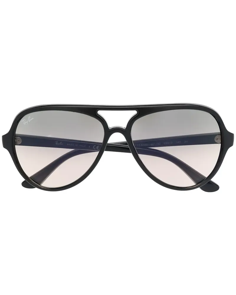 Ray Ban Cats 5000 Classic' Sonnenbrille - Schwarz Schwarz