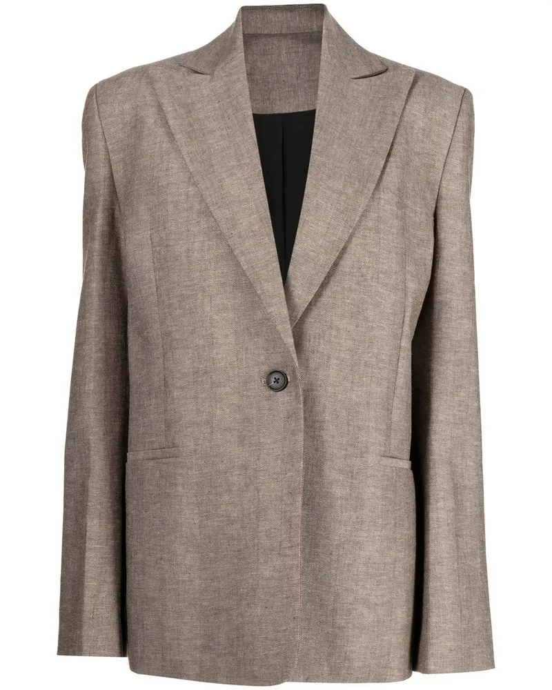 GIA STUDIOS Einreihiger Blazer - Braun Braun
