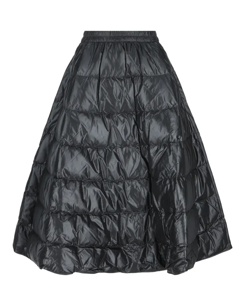 Moncler Gesteppter Rock - Schwarz Schwarz