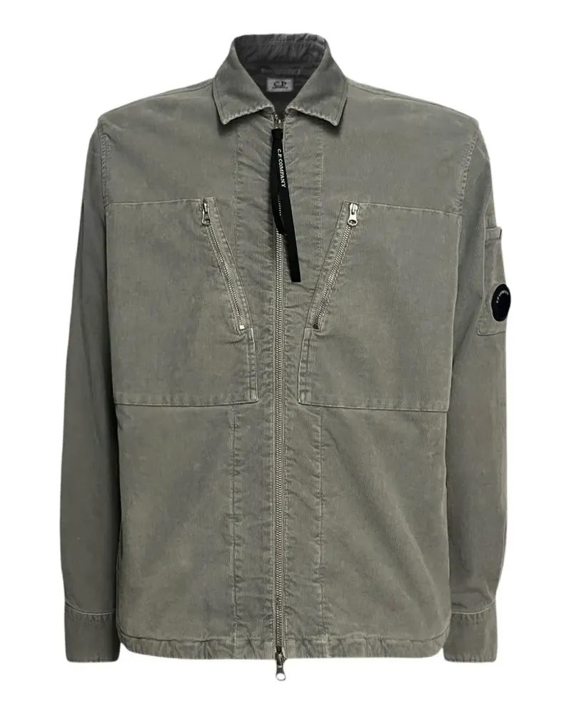C.P. Company Jacke mit Linsen-Detail - Grün Grün