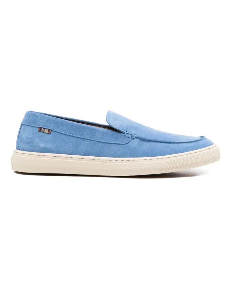 Paul Smith suede apron-toe loafers - Blau Blau