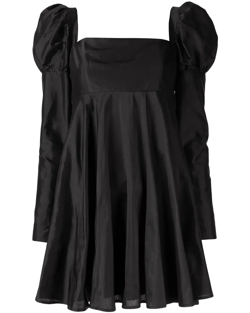 macgraw Romantic' Kleid mit Puffärmeln - Schwarz Schwarz