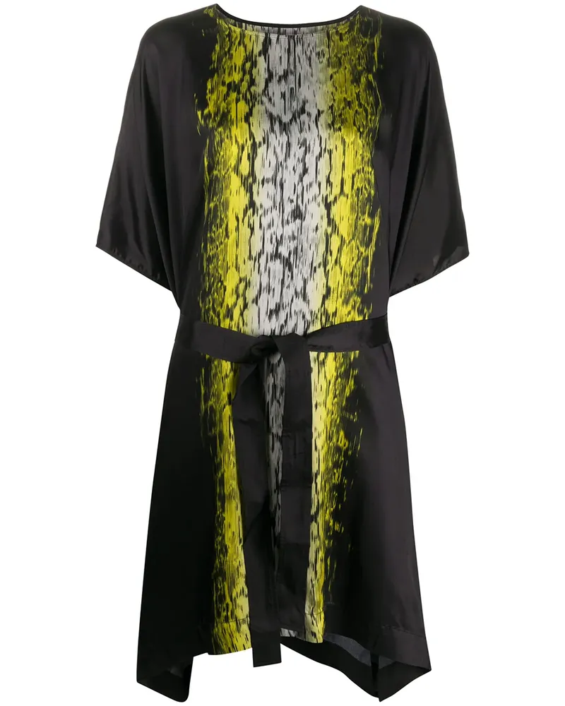Rick Owens Kleid mit Print - Schwarz Schwarz