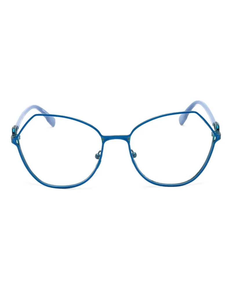 Karl Lagerfeld Brille mit geometrischem Gestell - Blau Blau