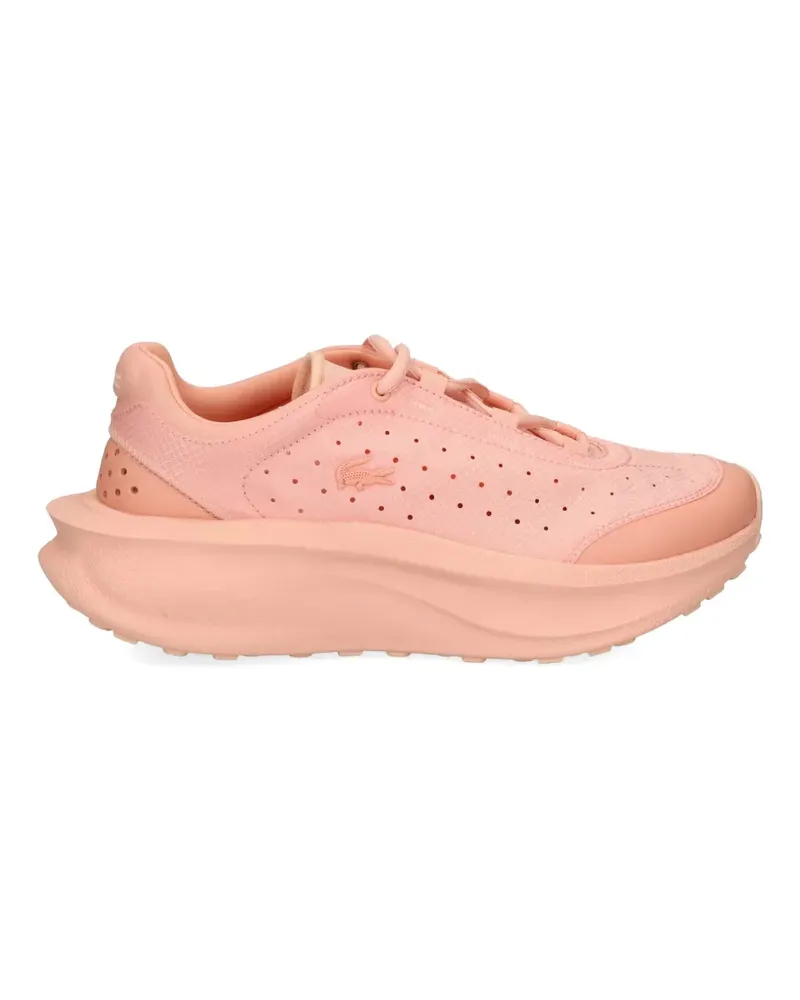 Lacoste Perforierte Neo Run Sneakers - Rosa Rosa