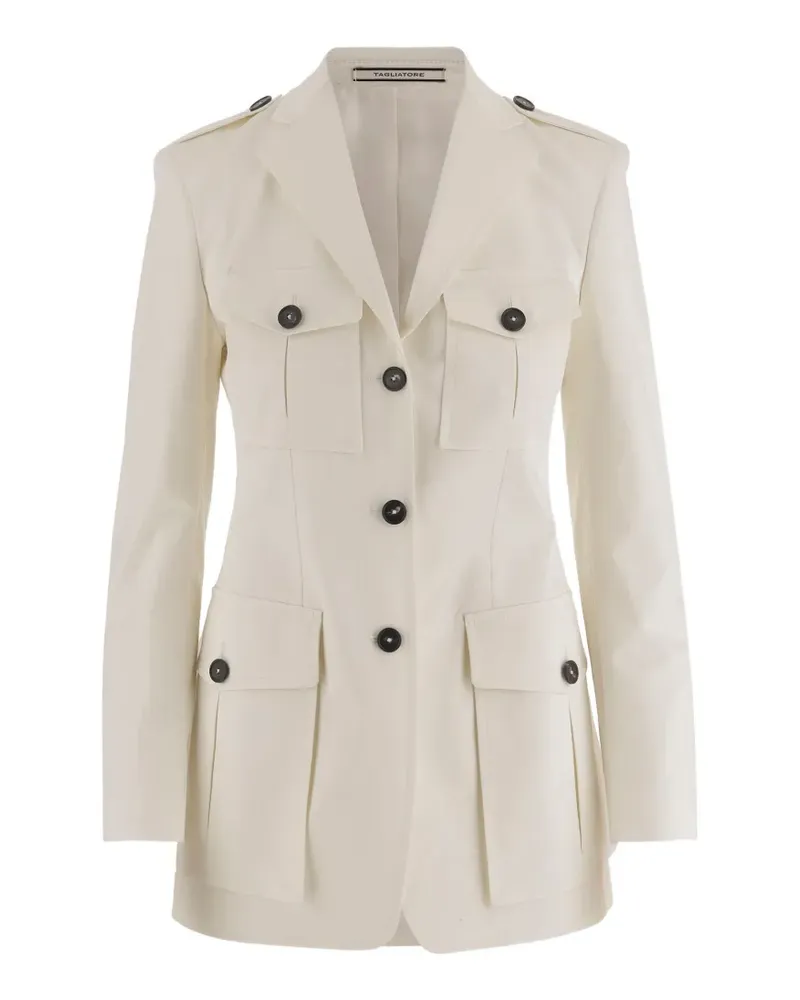 Tagliatore single-breasted jacket - Weiß Weiß
