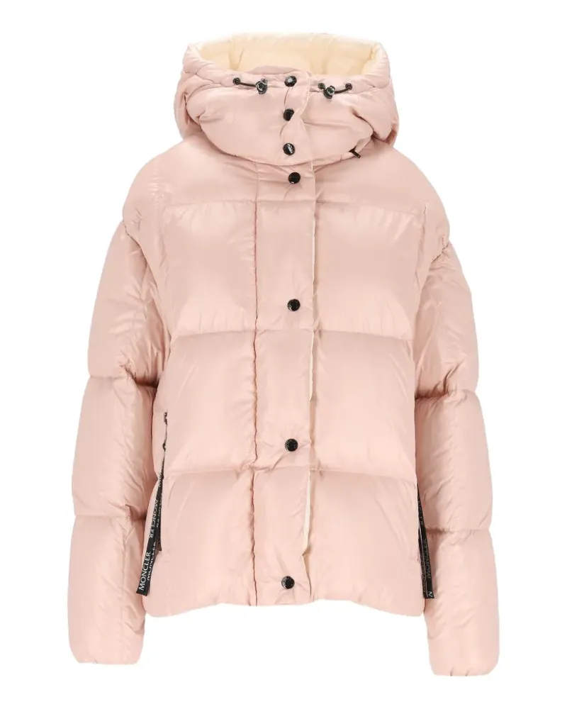 Moncler Kurze Parana Daunenjacke mit Kapuze - Rosa Rosa