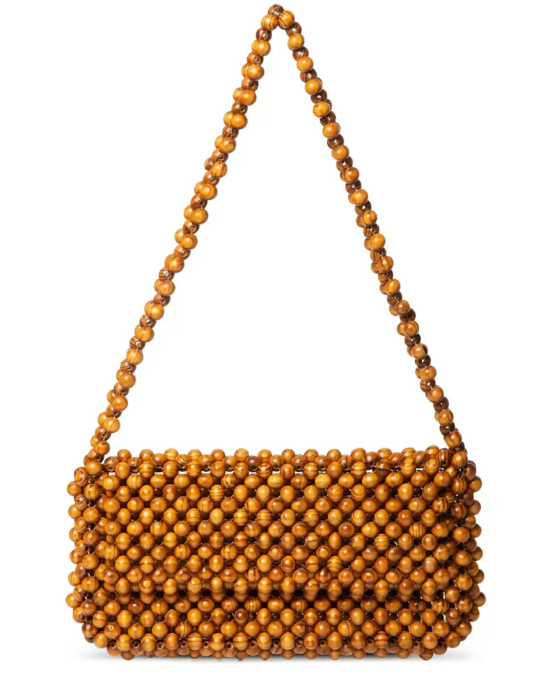 0711 Clover Schultertasche - Braun Braun