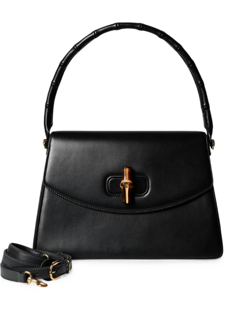 Gucci medium Bamboo Vendetta tote bag - Schwarz Schwarz