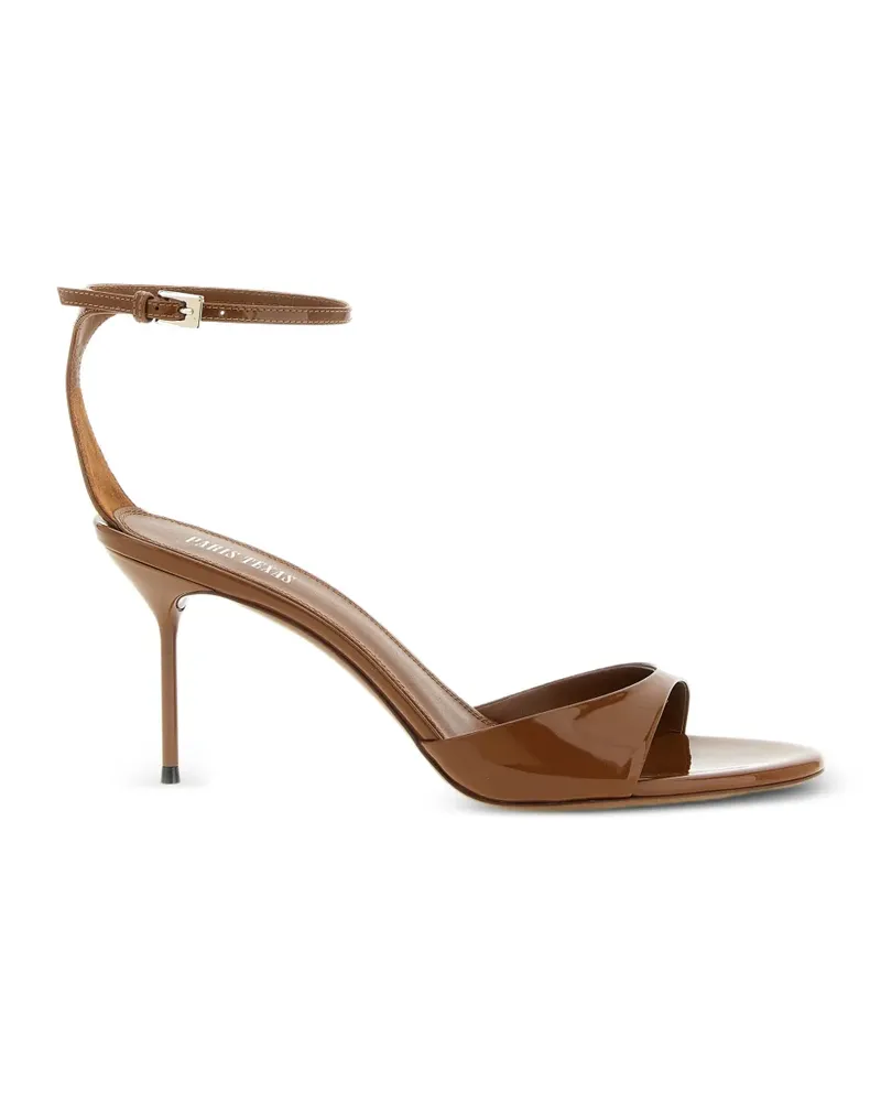 Paris Texas patent ankle strap lidia sandals - Braun Braun