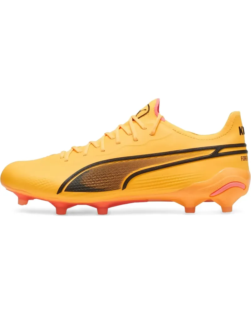 Puma King Ultimate FG AG "Forever Faster Pack" Fußballschuhe - Orange Orange