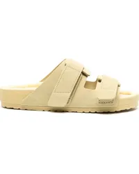 Birkenstock x Tekla Uji Sandalen aus Wildleder Nude