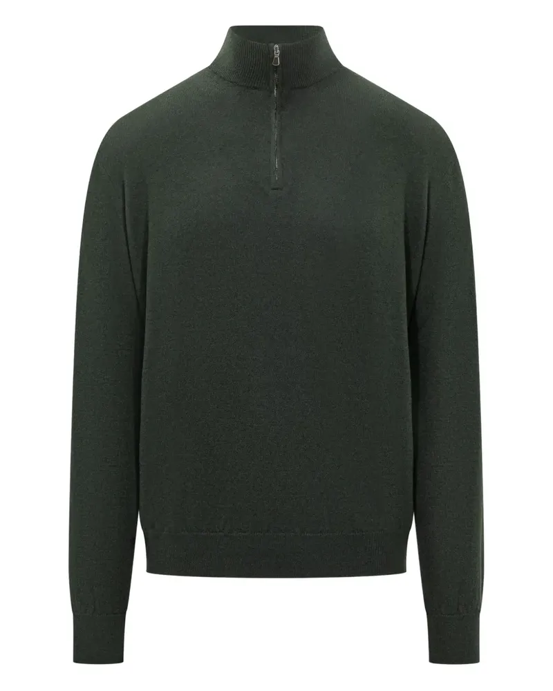 Filippo de Laurentiis Pullover mit Reißverschluss - Grün Grün