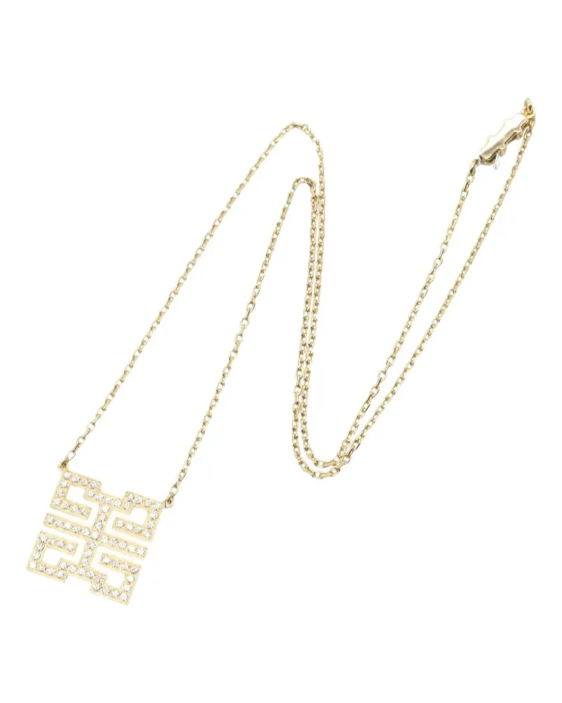 Cartier 2010s Wish Knot Halskette mit Diamant - Gold Gold