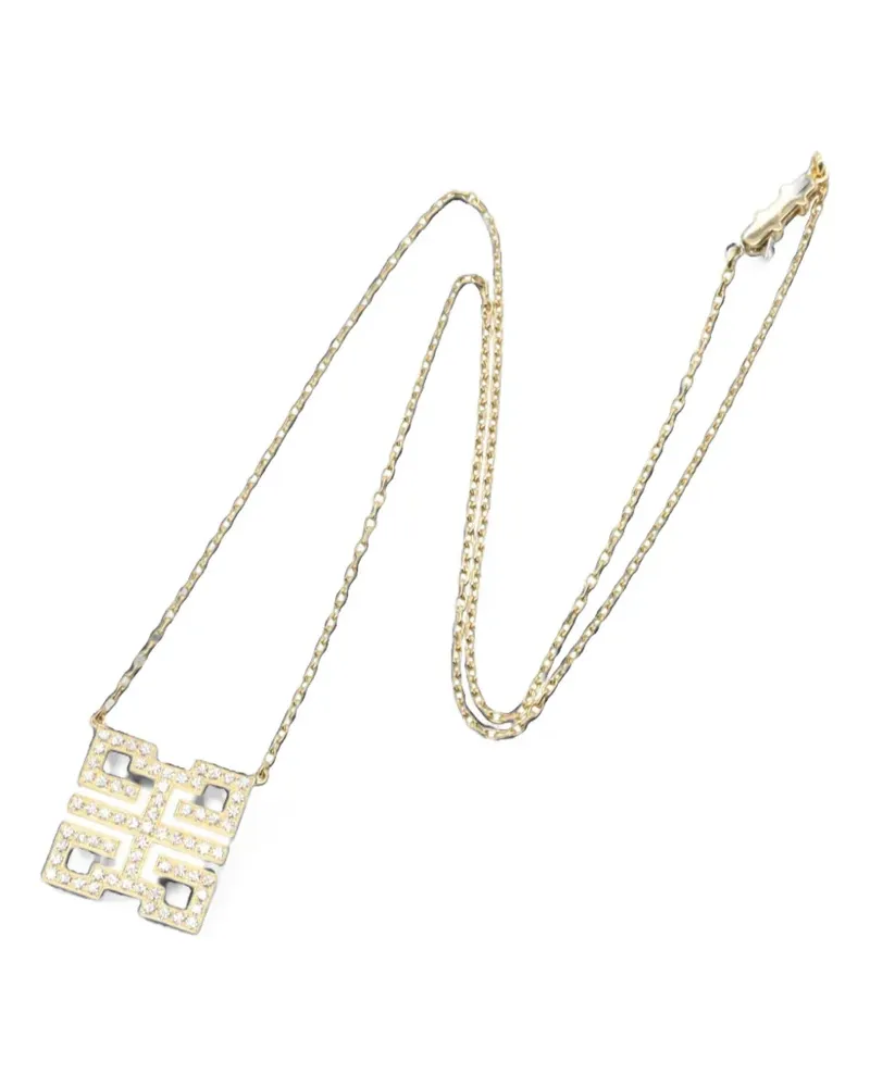 Cartier 2010s Wish Knot Halskette mit Diamant - Gold Gold