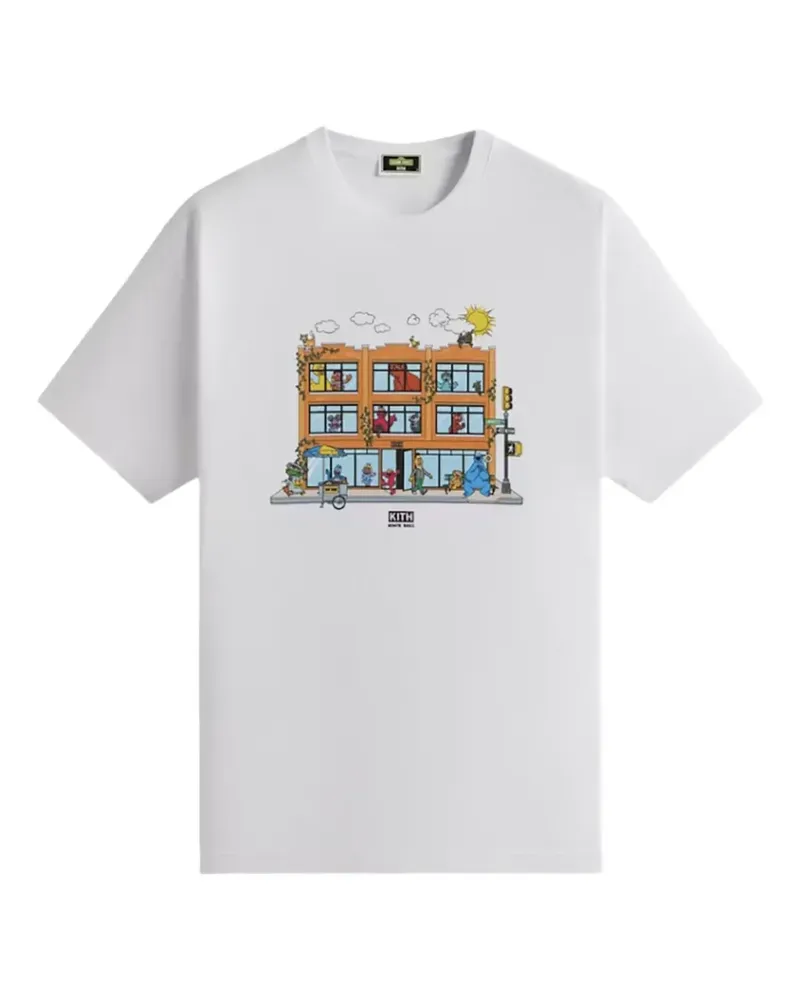 KITH Sesame Street T-Shirt - Weiß Weiß