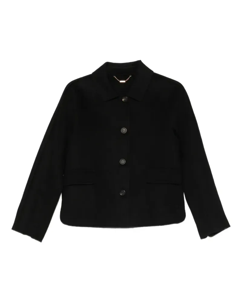 Mabrun Jacke mit Knöpfen - Schwarz Schwarz