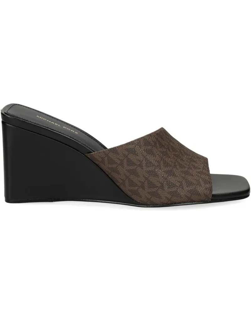 Michael Kors Mules aus Leder 60mm - Braun Braun