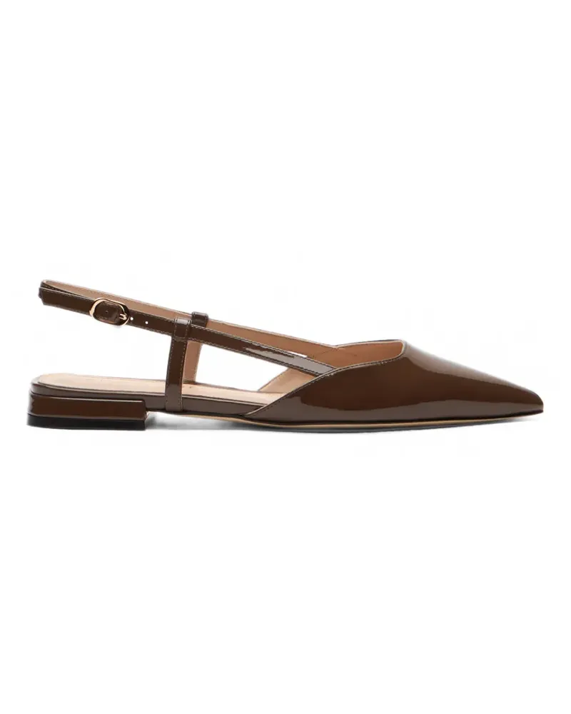 Stuart Weitzman Vinnie Slingback-Pumps - Braun Braun