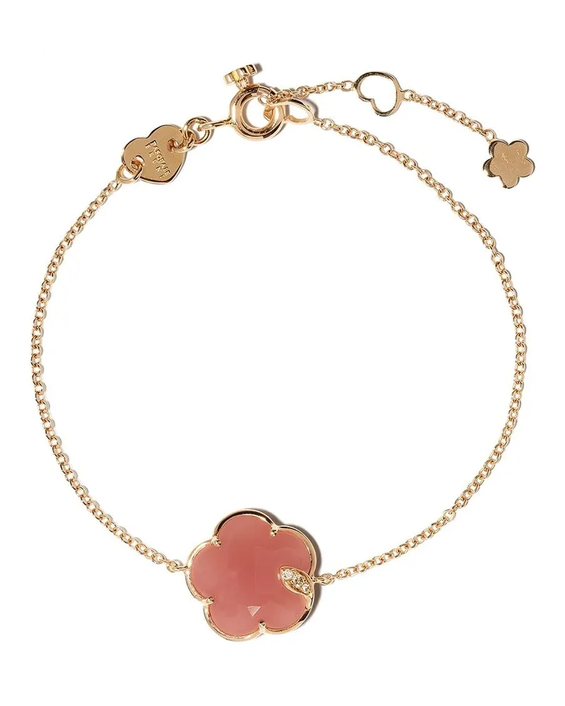 Pasquale Bruni 18kt 'Petit Joli' Rotgoldarmband mit Diamanten - Rosa Rosa
