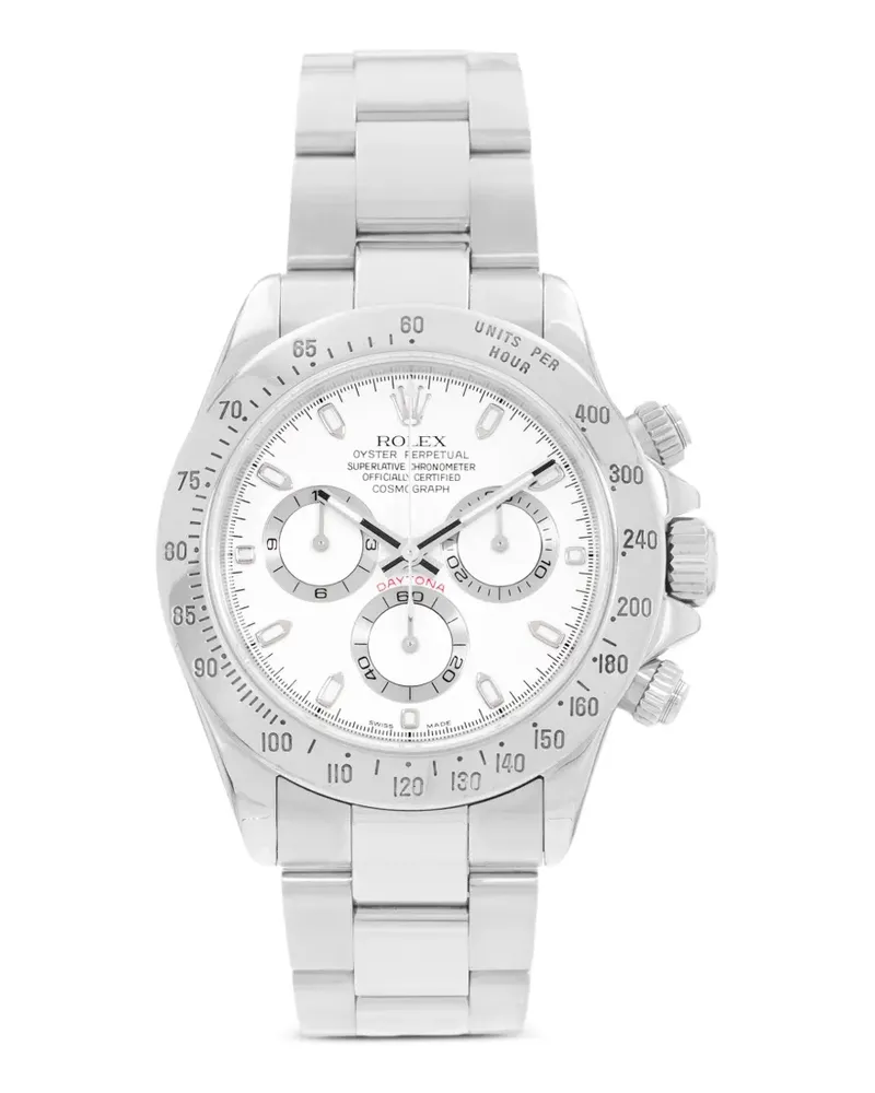 Rolex Daytona Armbanduhr 40mm - Weiß Weiß