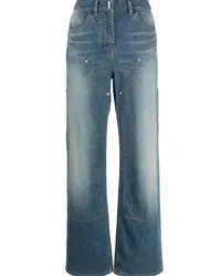 Givenchy Jeans mit geradem Bein Blau