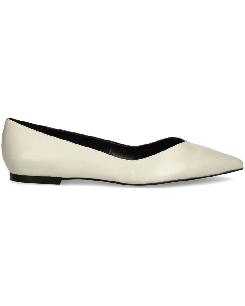 HUGO BOSS Ballerinas mit spitzer Kappe - Nude Nude
