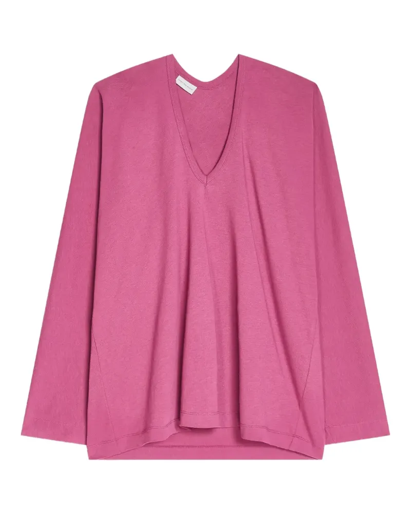 Dries van Noten Klassisches Langarmshirt - Rosa Rosa