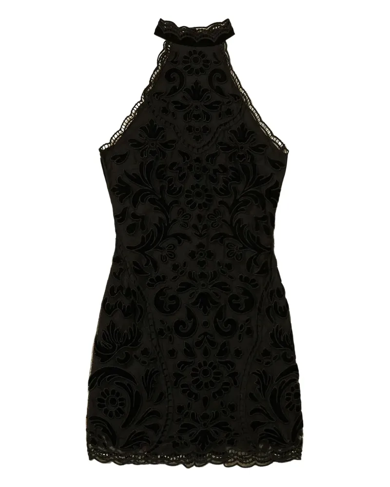 Twin-Set Besticktes Neckholder-Kleid - Schwarz Schwarz