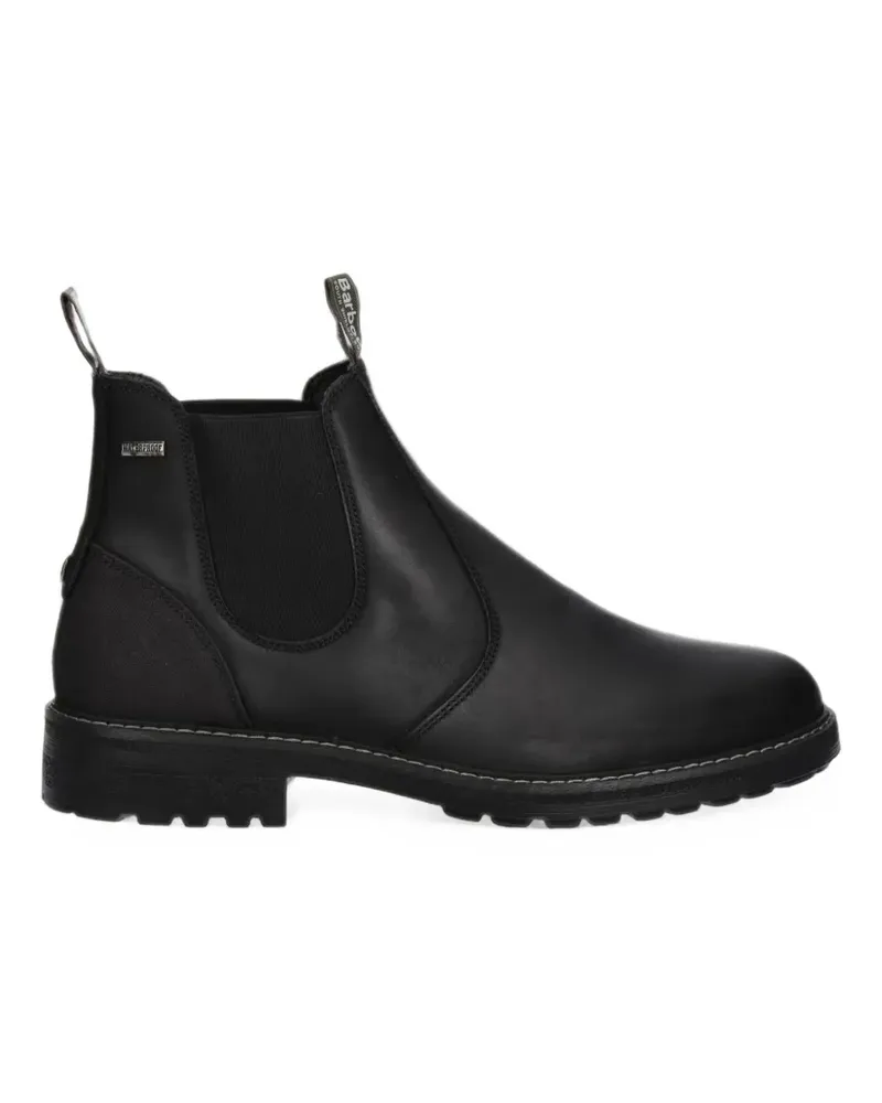 Barbour Klassische Chelsea-Boots - Schwarz Schwarz