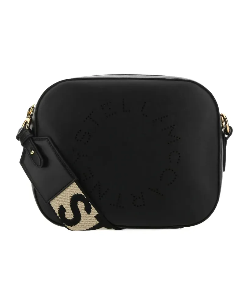 Stella McCartney logo-strap cross body bag - Schwarz Schwarz