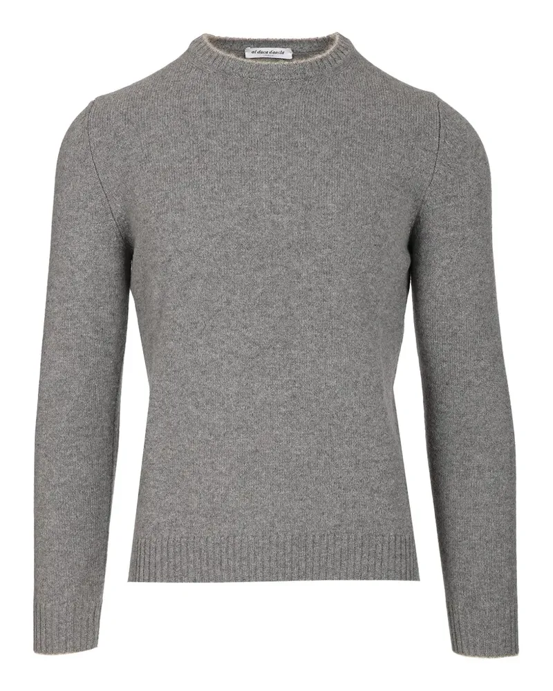 Al Duca D’Aosta 1902 ribbed-trim jumper - Grau Grau