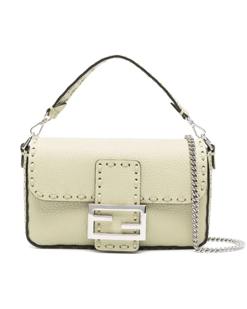 Fendi Mini Baguette Umhängetasche - Grün Grün