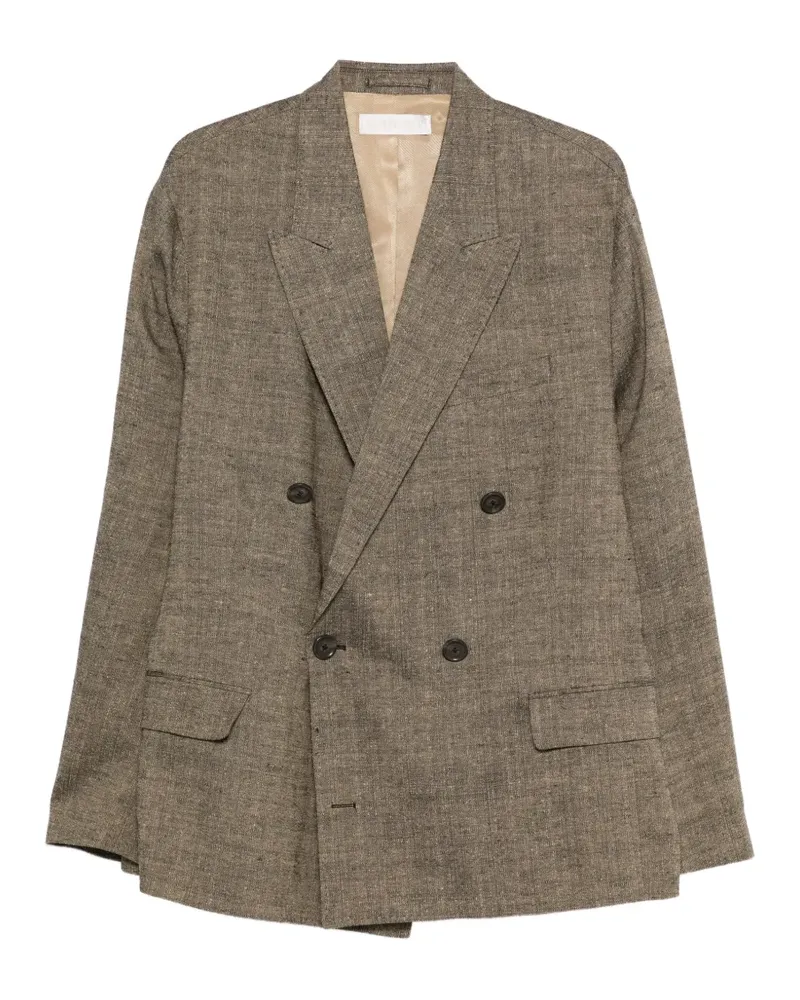 Our Legacy Doppelreihiger Halt Blazer - Braun Braun