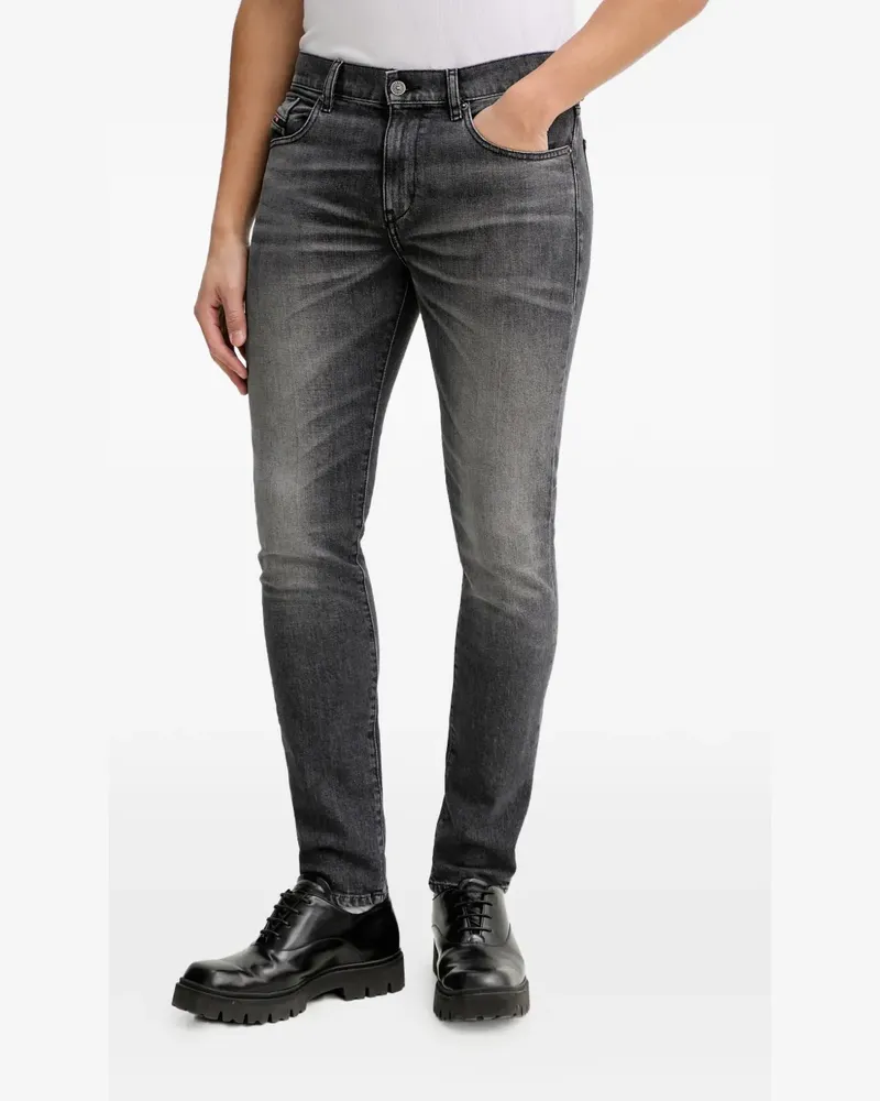 Diesel Ausgeblichene Jeans - Grau Grau