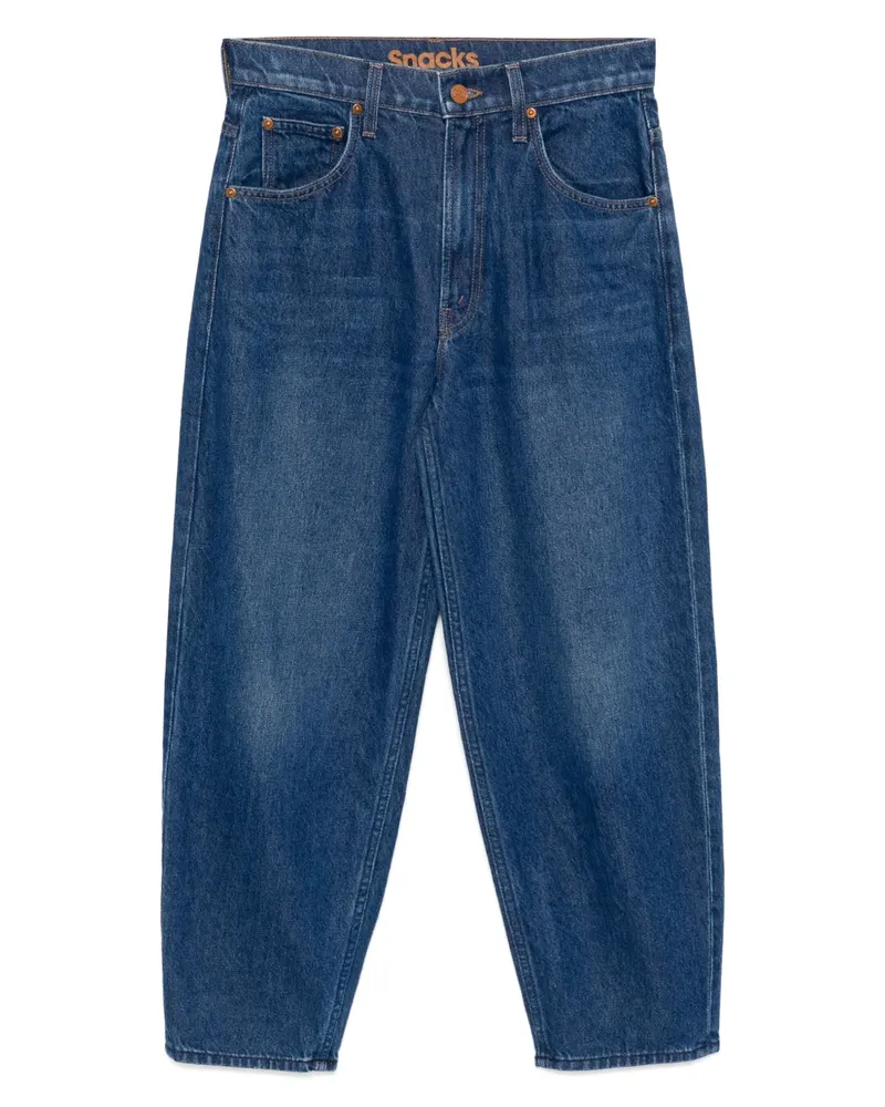 Mother The Peeler Ankle Jeans - Blau Blau