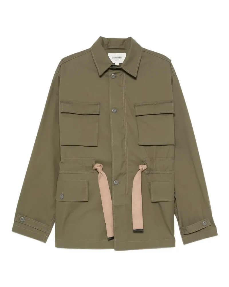 G-STAR RAW Field drawstring-waist jacket - Grün Grün