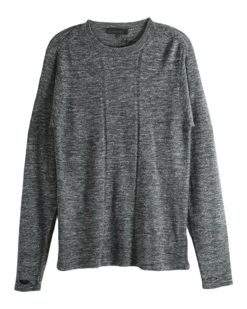 Omar Afridi Landes long-sleeve T-shirt - Grau Grau