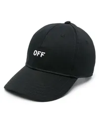 OFF-WHITE Off Stamp Drill Baseballkappe Schwarz