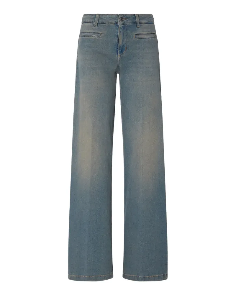 Liu Jo Flare jeans with welt pockets - Blau Blau