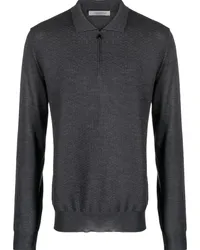 Corneliani Pullover mit Reißverschluss Grau