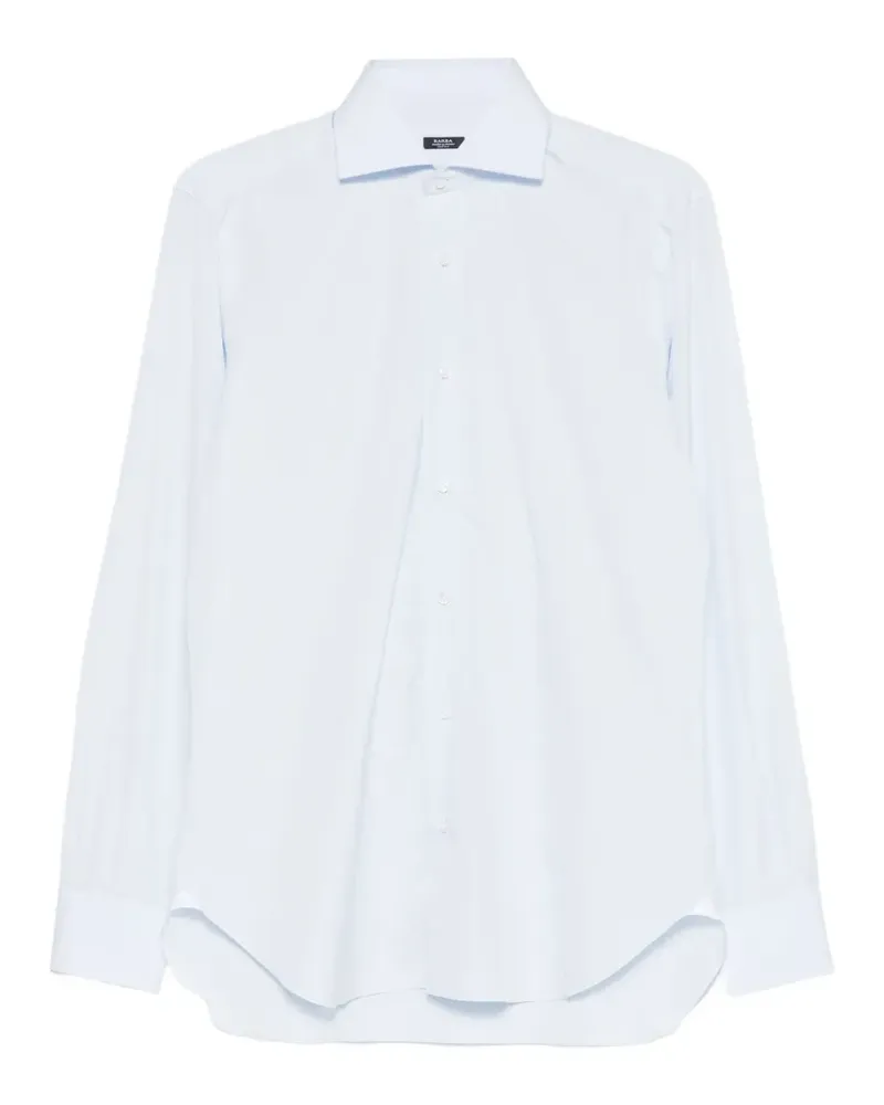 BARBA button shirt - Blau Blau