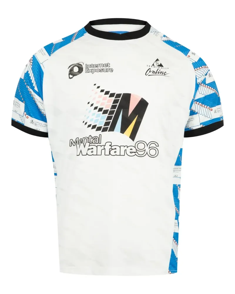 Market T-Shirt mit grafischem Print - Weiß Weiß