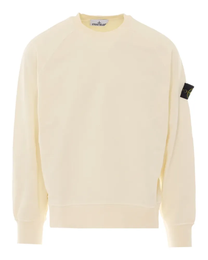 Stone Island 6100008 Sweatshirt aus Bio-Baumwollfleece - Nude Nude
