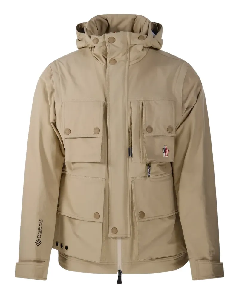 Moncler Lionehoodie mit Kapuze - Nude Nude