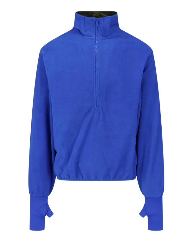 Entire Studios Fleece-Sweatshirt mit Reißverschluss - Blau Blau